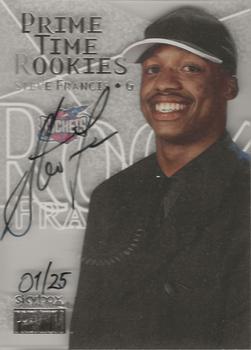 1999-00 SkyBox Premium - Prime Time Rookies Autographs #2 PT Steve Francis Front