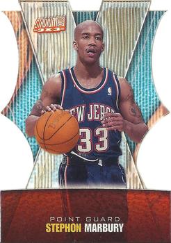 1999-00 Stadium Club - 3x3 Illuminator #2B Stephon Marbury Front