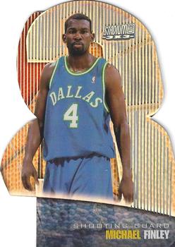 1999-00 Stadium Club - 3x3 Luminescent #4C Michael Finley Front