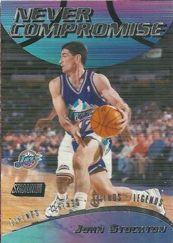 1999-00 Stadium Club - Never Compromise #NC24 John Stockton Front