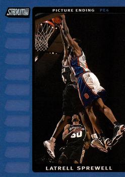 1999-00 Stadium Club - Picture Ending #PE4 Latrell Sprewell Front