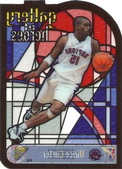 1999-00 Topps Gallery - Gallery of Heroes #GH4 Vince Carter Back