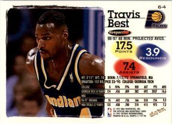 1997-98 Hoops #64 Travis Best Back