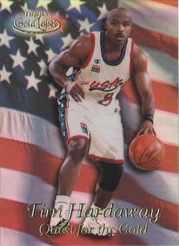 1999-00 Topps Gold Label - Quest for the Gold #Q5 Tim Hardaway Front
