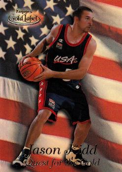 1999-00 Topps Gold Label - Quest for the Gold #Q7 Jason Kidd Front