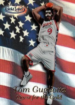 1999-00 Topps Gold Label - Quest for the Gold Black Label #Q8 Tom Gugliotta Front