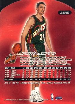 1999-00 Ultra - Gold Medallion #13G Brent Barry Back