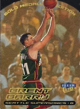 1999-00 Ultra - Gold Medallion #13G Brent Barry Front