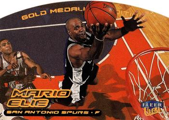 1999-00 Ultra - Gold Medallion #49G Mario Elie Front
