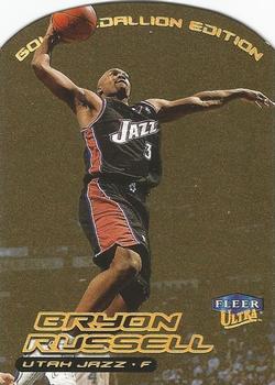 1999-00 Ultra - Gold Medallion #75G Bryon Russell Front