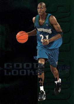 1999-00 Ultra - Good Looks #2 GL Kevin Garnett Front