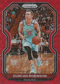 2020-21 Panini Prizm - Ruby Wave Prizms #181 Duncan Robinson Front