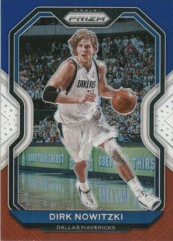 2020-21 Panini Prizm - Red, White and Blue Prizms #180 Dirk Nowitzki Front