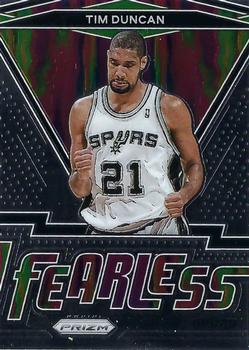 2020-21 Panini Prizm - Fearless #3 Tim Duncan Front
