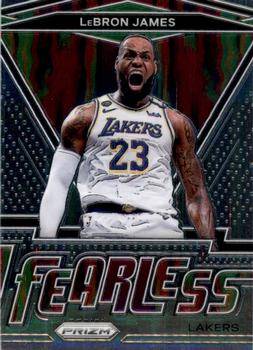 2020-21 Panini Prizm - Fearless #6 LeBron James Front
