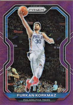 2020-21 Panini Prizm - Purple Prizms #160 Furkan Korkmaz Front