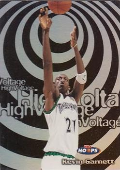 1997-98 Hoops - High Voltage #10HV Kevin Garnett Front