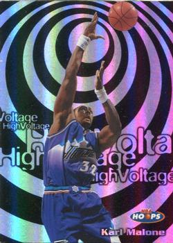 1997-98 Hoops - High Voltage #20HV Karl Malone Front