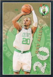 2009-10 Panini NBA Stickers (Argentina) #193 Ray Allen Front