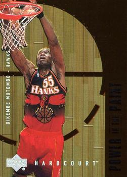 1999-00 Upper Deck Hardcourt - Power in the Paint #P12 Dikembe Mutombo Front