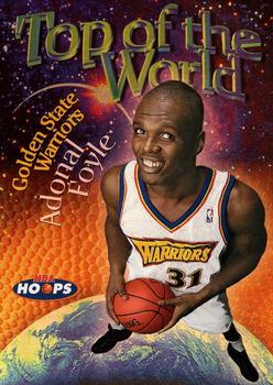 1997-98 Hoops - Top of the World #12TW Adonal Foyle Front