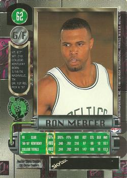 1997-98 Metal Universe #62 Ron Mercer Back