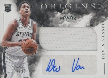 2020-21 Panini Origins - Rookie Jersey Autographs #RJA-VAS Devin Vassell Front