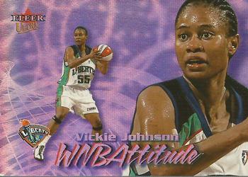 2000 Ultra WNBA - WNBAttitude #10 WA Vickie Johnson Front