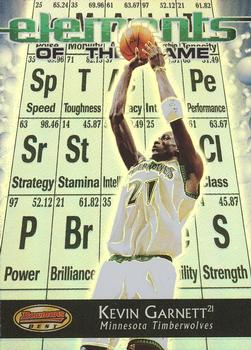 2000-01 Bowman's Best - Elements of the Game #EG5 Kevin Garnett Front