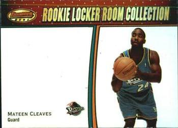 2000-01 Bowman's Best - Rookie Locker Room Collection #LRC13 Mateen Cleaves Front