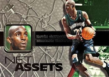 2000-01 E-X - Net Assets #16 NA Kevin Garnett Front