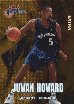 2000-01 Fleer Game Time - Extra #8 Juwan Howard Front