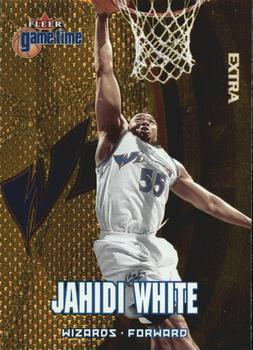 2000-01 Fleer Game Time - Extra #28 Jahidi White Front