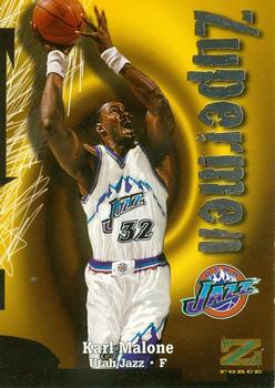1997-98 SkyBox Z-Force #206 Karl Malone Front