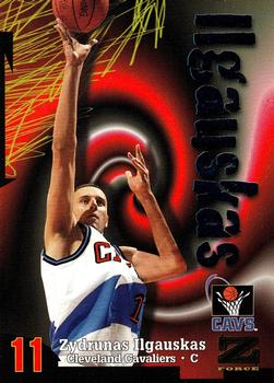 1997-98 SkyBox Z-Force #185 Zydrunas Ilgauskas Front