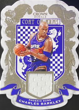 2020-21 Panini Crown Royale - Coat of Arms #CA-CBA Charles Barkley Front