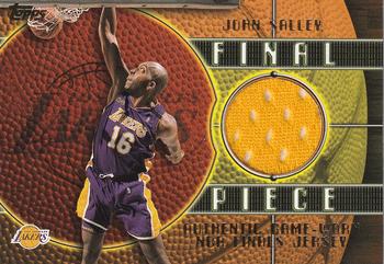 2000-01 Topps - Final Piece Game-Worn Jerseys #FP9 John Salley Front