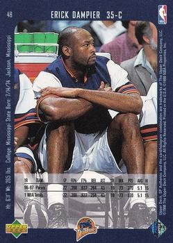 1997-98 SP Authentic #48 Erick Dampier Back