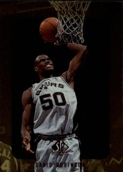 1997-98 SP Authentic #127 David Robinson Front