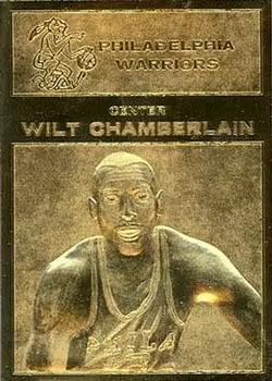 1997-98 Fleer 23KT Gold - Black Gold #NNO Wilt Chamberlain Front