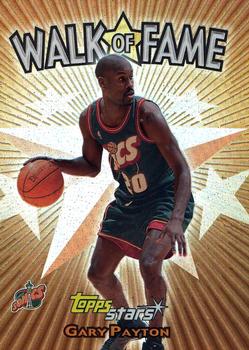 2000-01 Topps Stars - Walk of Fame #WF5 Gary Payton Front