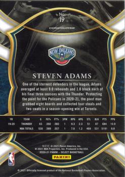 2020-21 Panini Select #19 Steven Adams Back