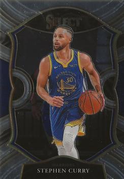 2020-21 Panini Select #57 Stephen Curry Front