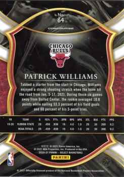 2020-21 Panini Select #64 Patrick Williams Back
