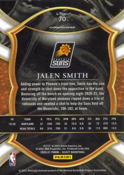 2020-21 Panini Select #70 Jalen Smith Back