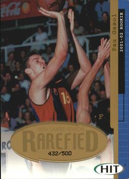 2001 SAGE HIT - Rarefied Gold #R10 Pau Gasol Front