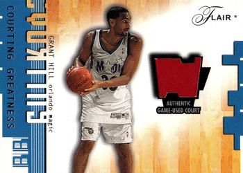 2001-02 Flair - Courting Greatness #NNO Grant Hill Front