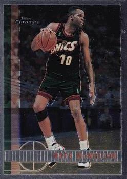 1997-98 Topps Chrome #2 Nate McMillan Front