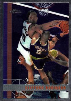 1997-98 Topps Chrome #202 Clifford Robinson Front