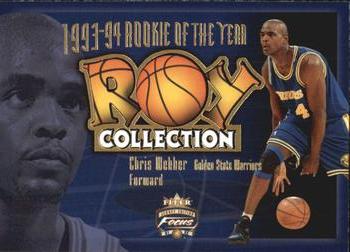 2001-02 Fleer Focus - ROY Collection #3 ROY Chris Webber Front